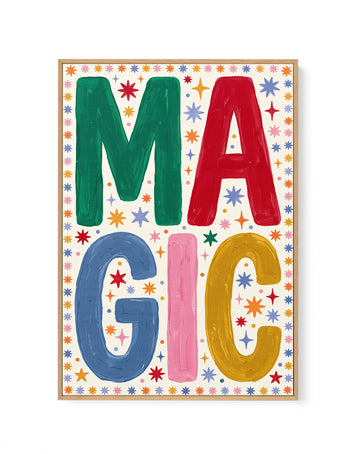 Rainbow Magic | Framed Canvas Wall Art