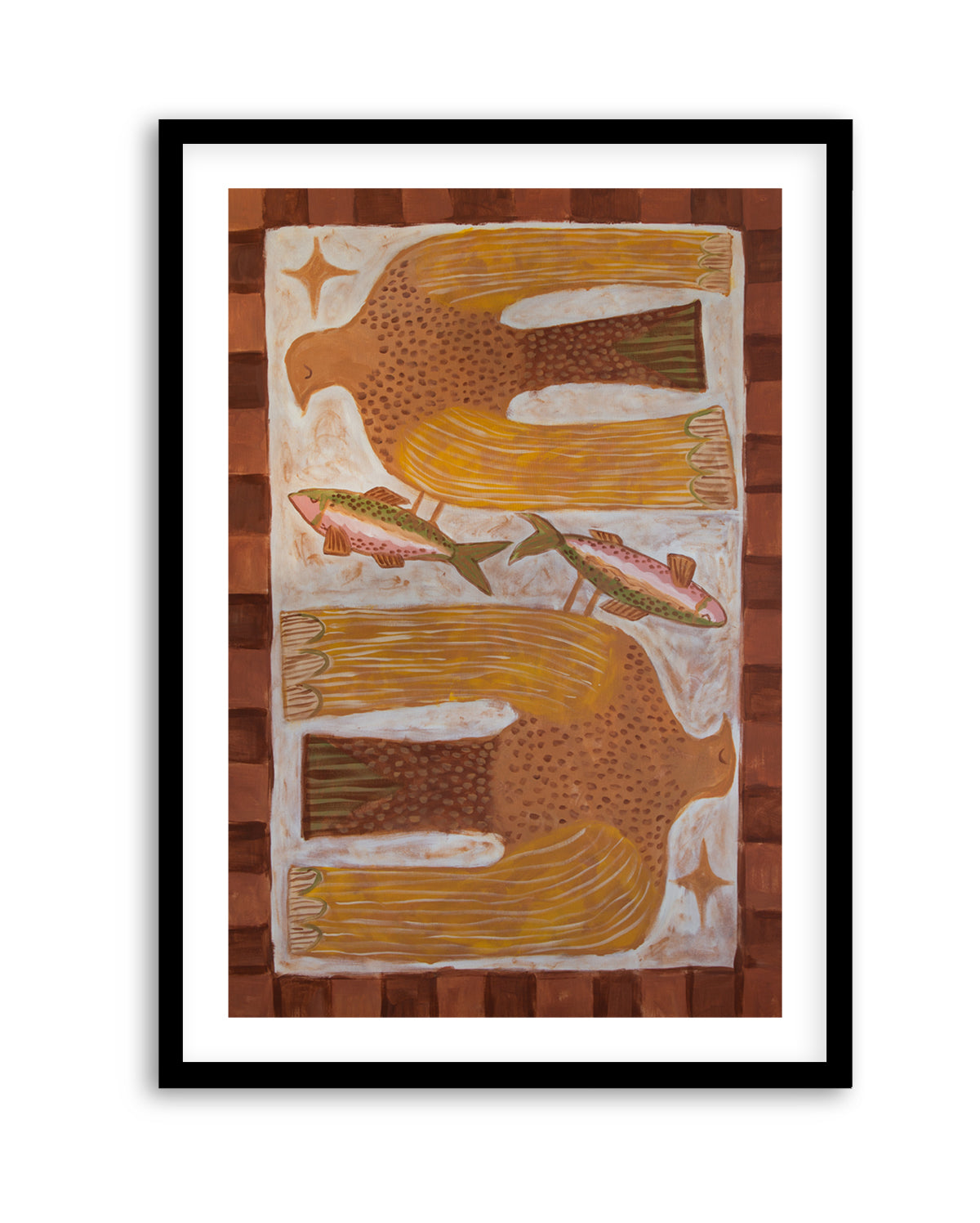Rainbow Osprey by Erin Champ | Art Print