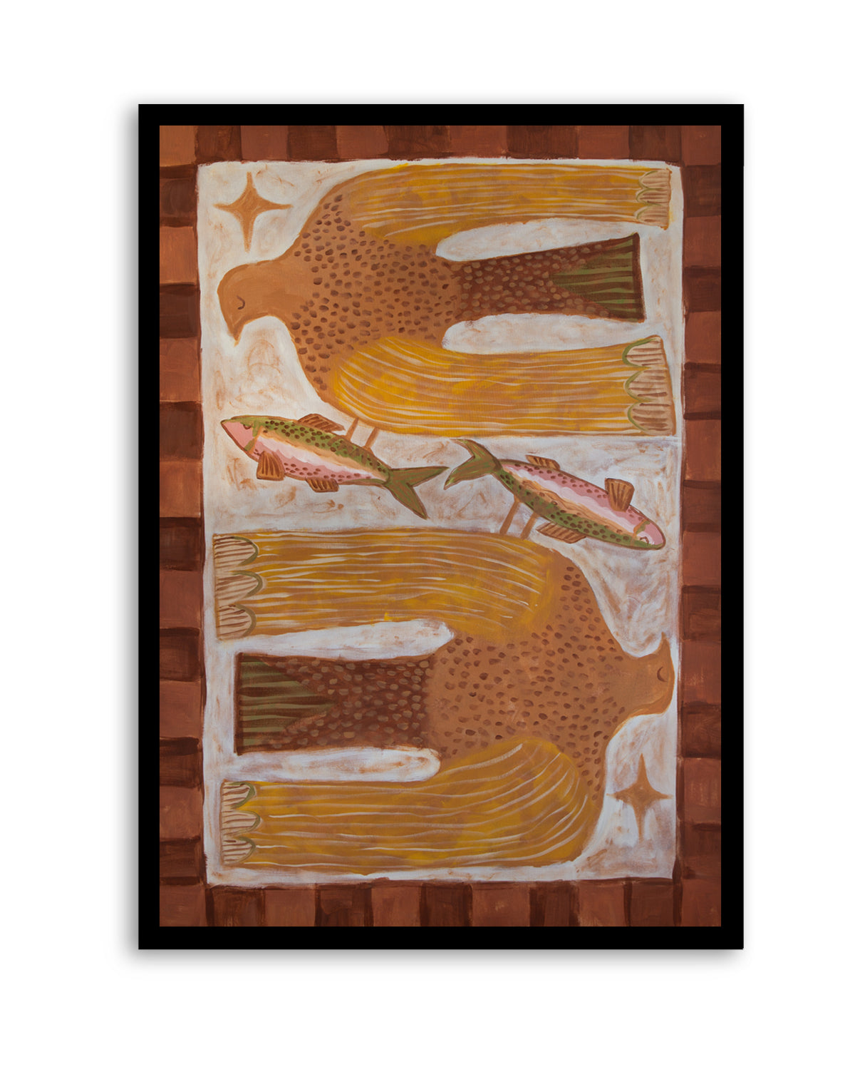 Rainbow Osprey by Erin Champ | Art Print