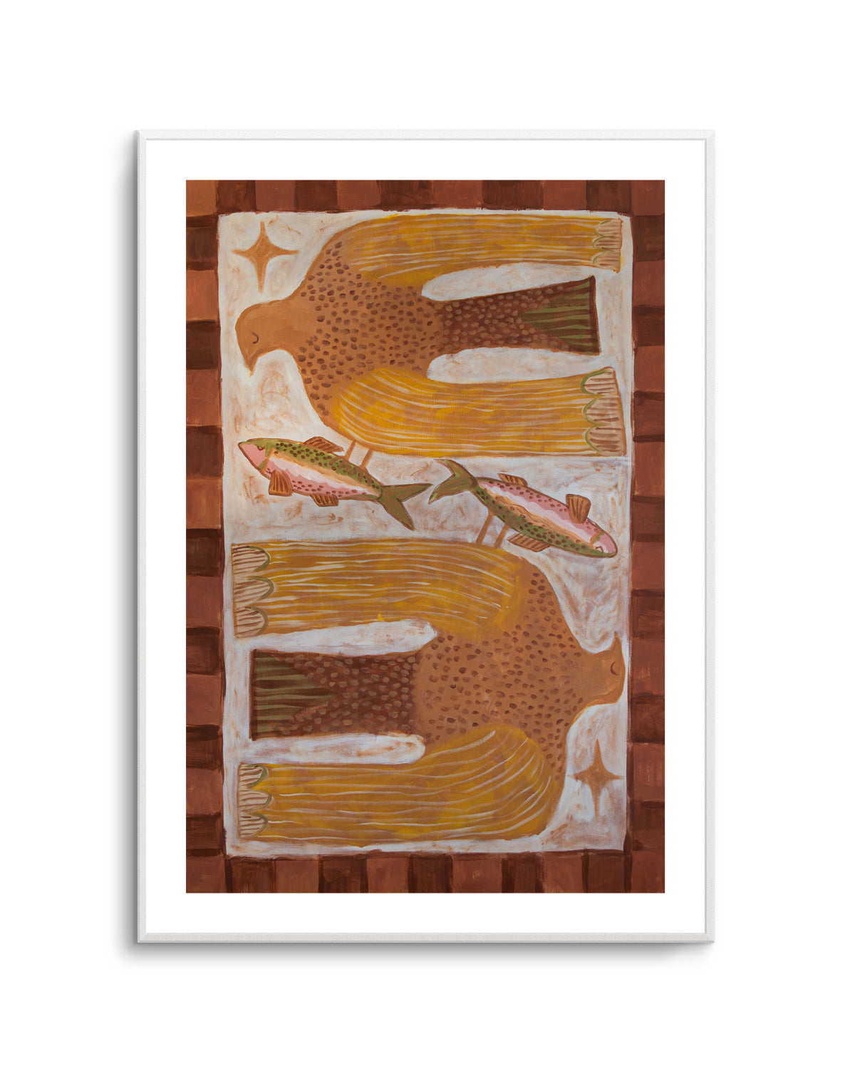 Rainbow Osprey by Erin Champ | Art Print