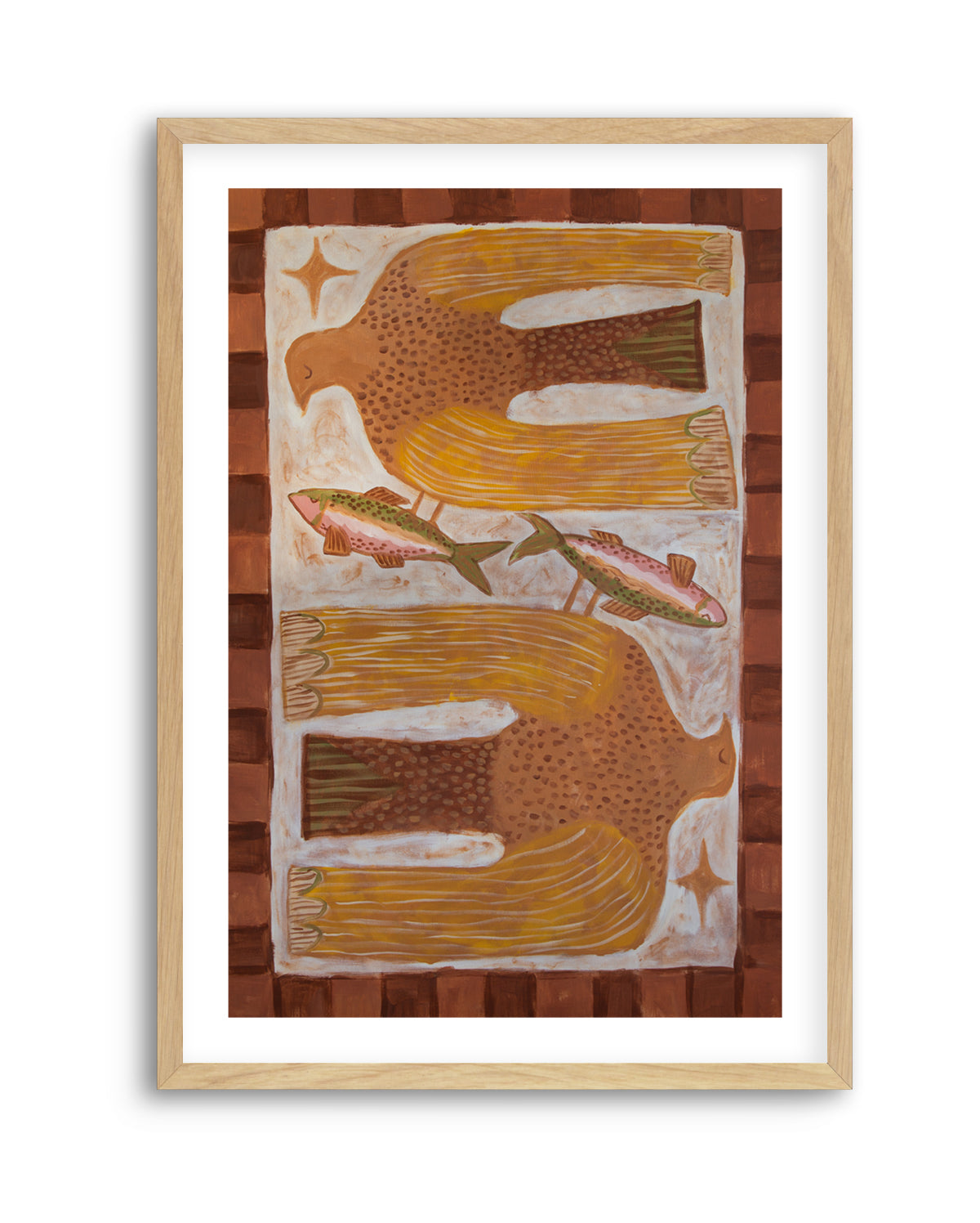 Rainbow Osprey by Erin Champ | Art Print