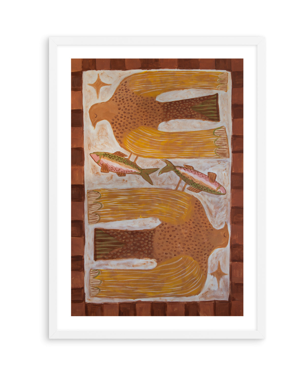 Rainbow Osprey by Erin Champ | Art Print