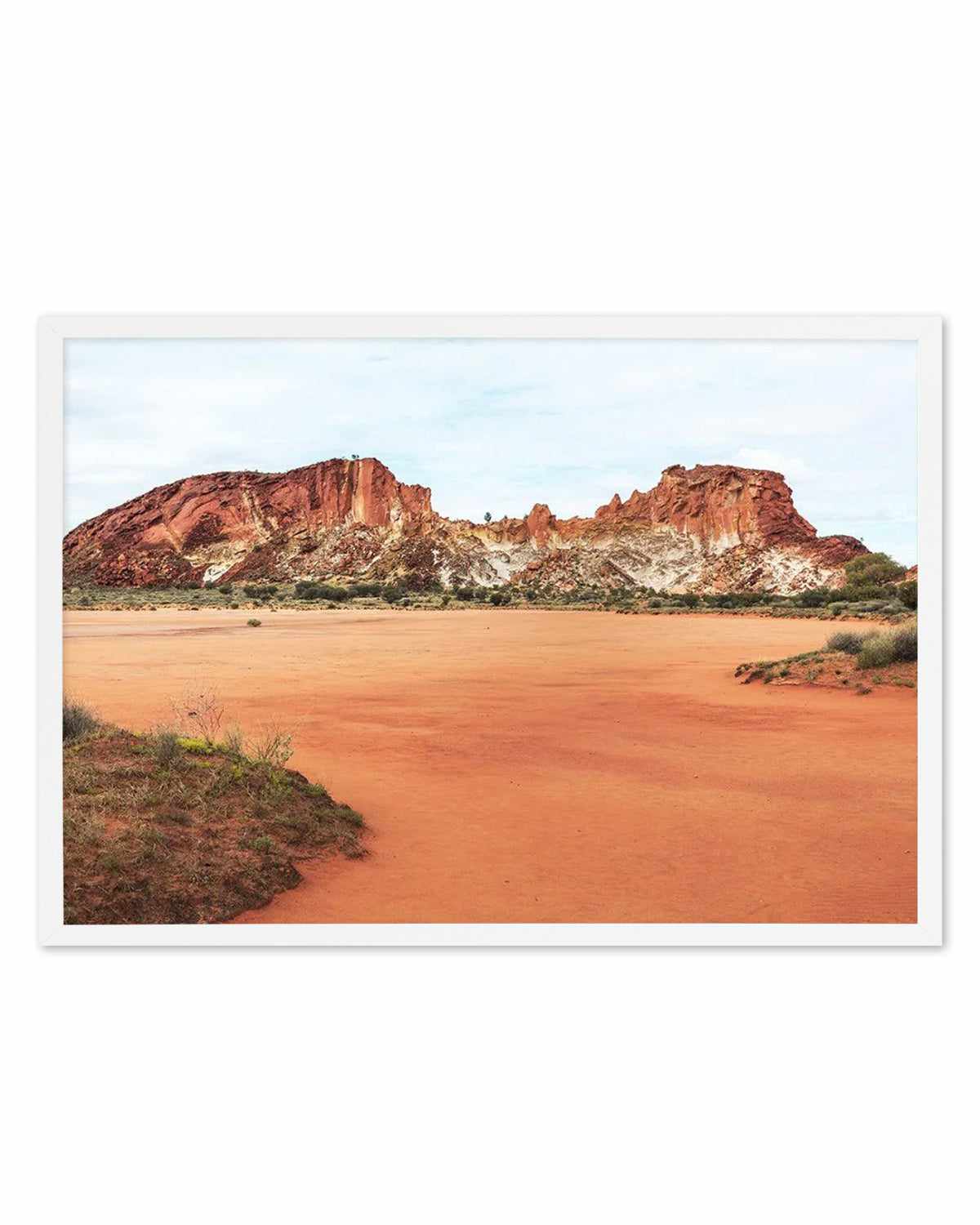 Rainbow Valley, NT Art Print