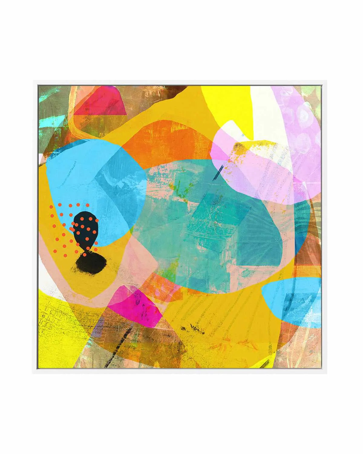 Rainbow by Antonia Tzenova | Framed Canvas Art Print from Olive et Oriel where you can shop wallpaper and artworks online