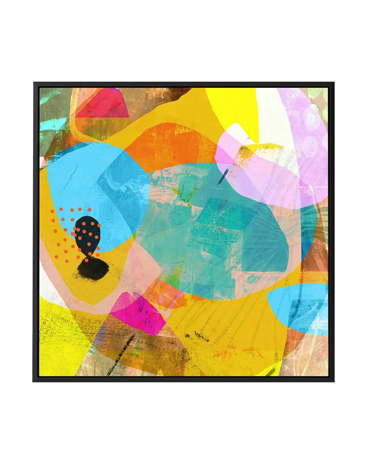 Rainbow by Antonia Tzenova | Framed Canvas Art Print from Olive et Oriel where you can shop wallpaper and artworks online