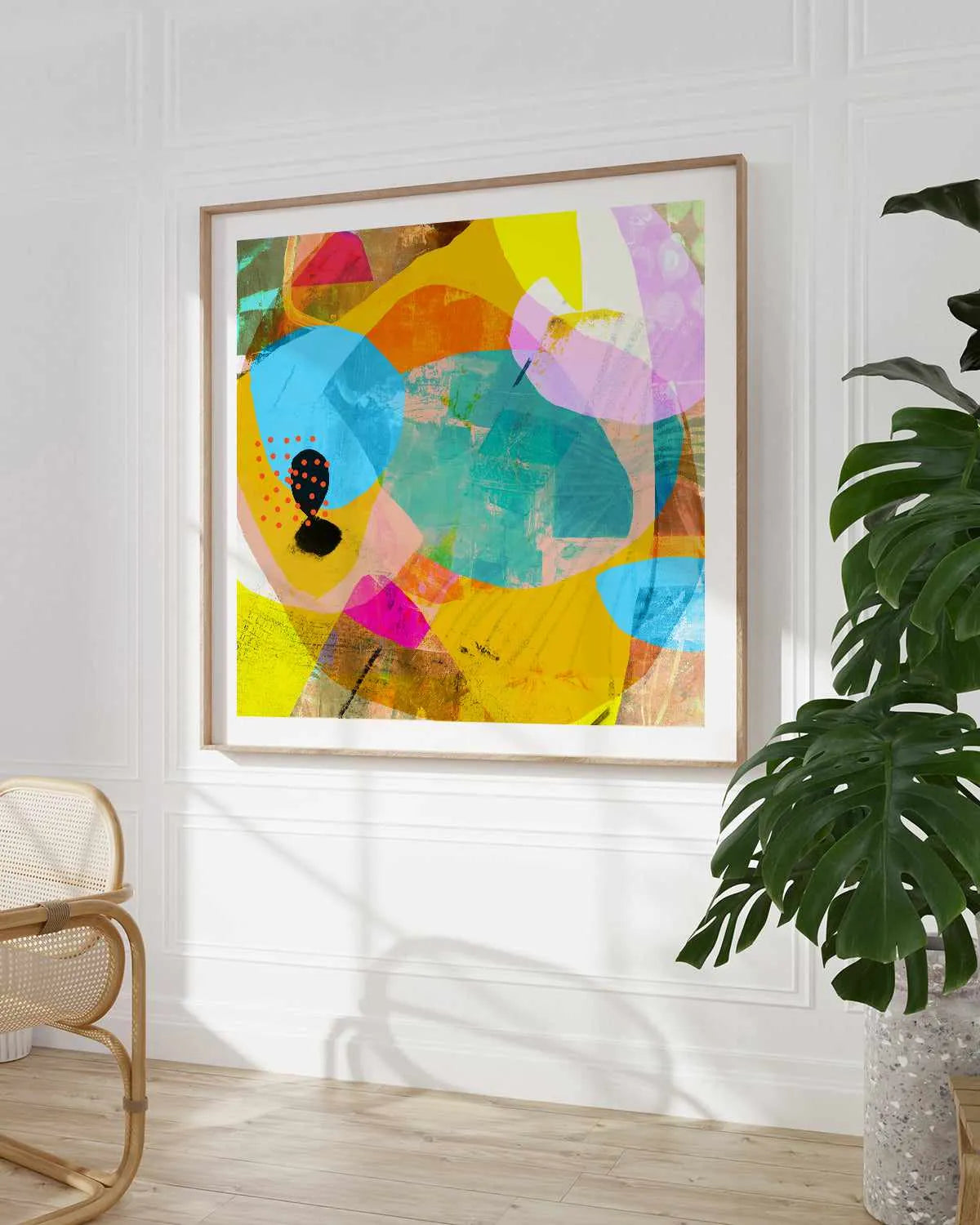 Rainbow by Antonia Tzenova Art Print from Olive et Oriel where you can shop wallpaper and artworks online