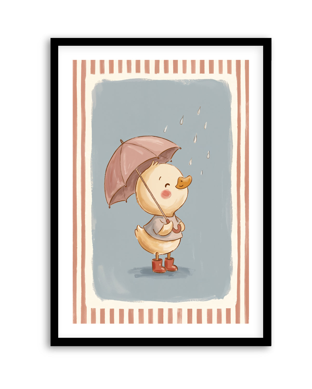 Rainy Day Duckling | Art Print
