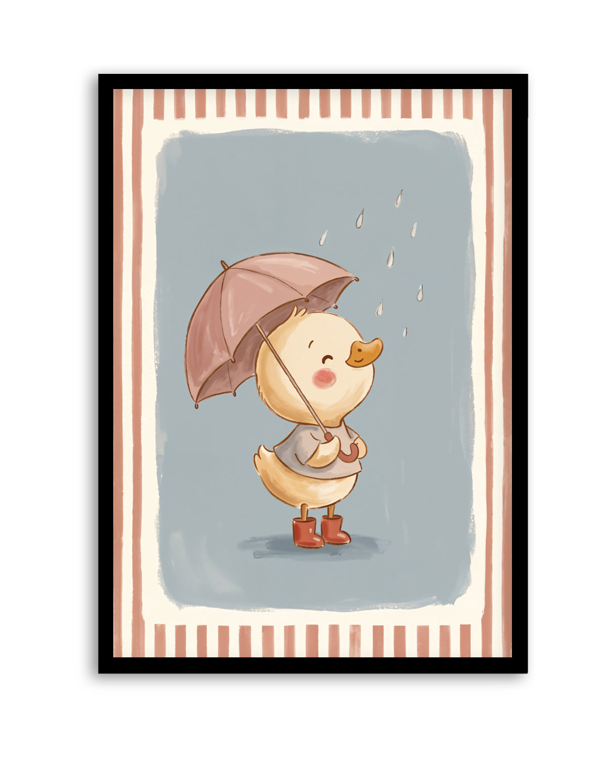 Rainy Day Duckling | Art Print