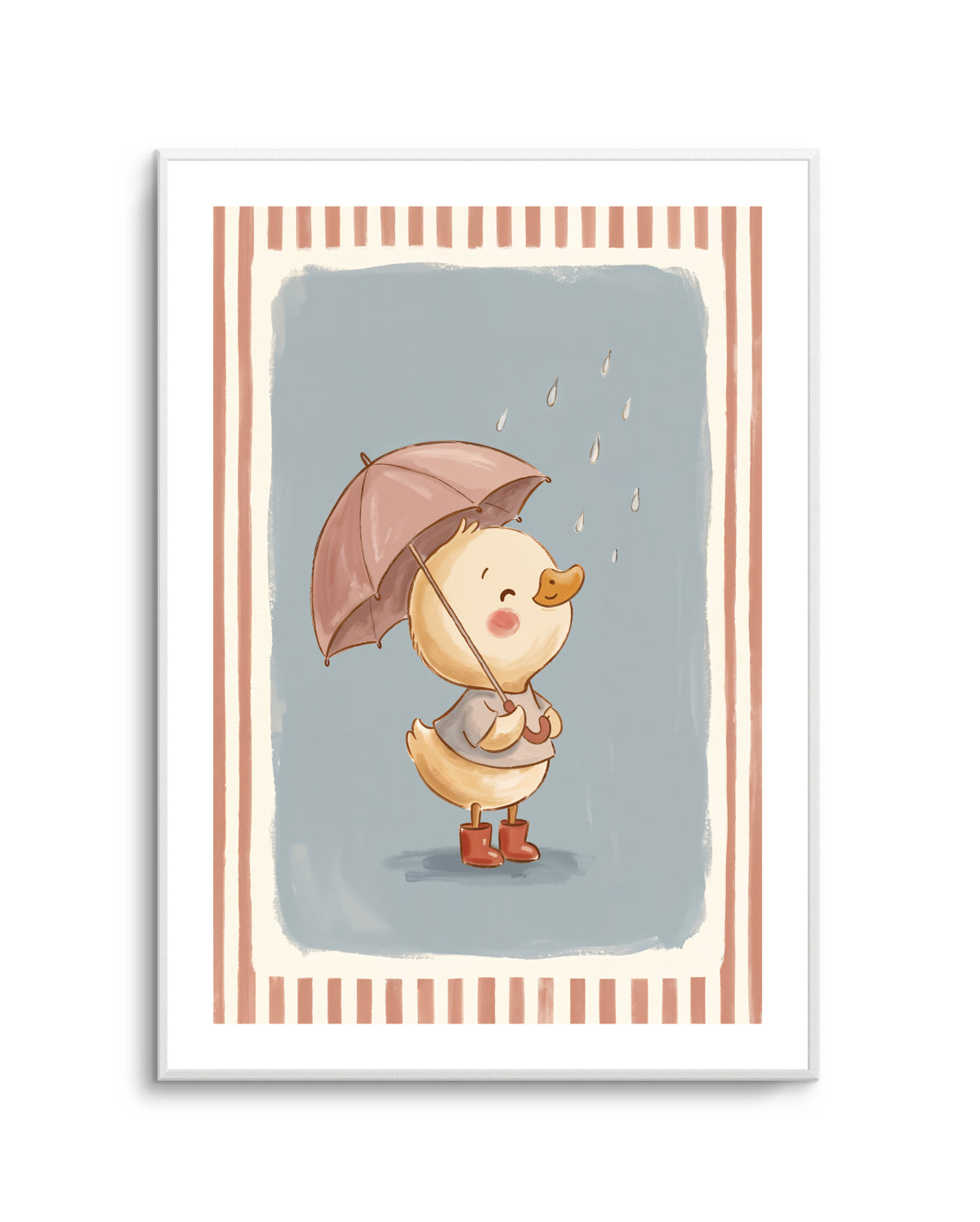 Rainy Day Duckling | Art Print