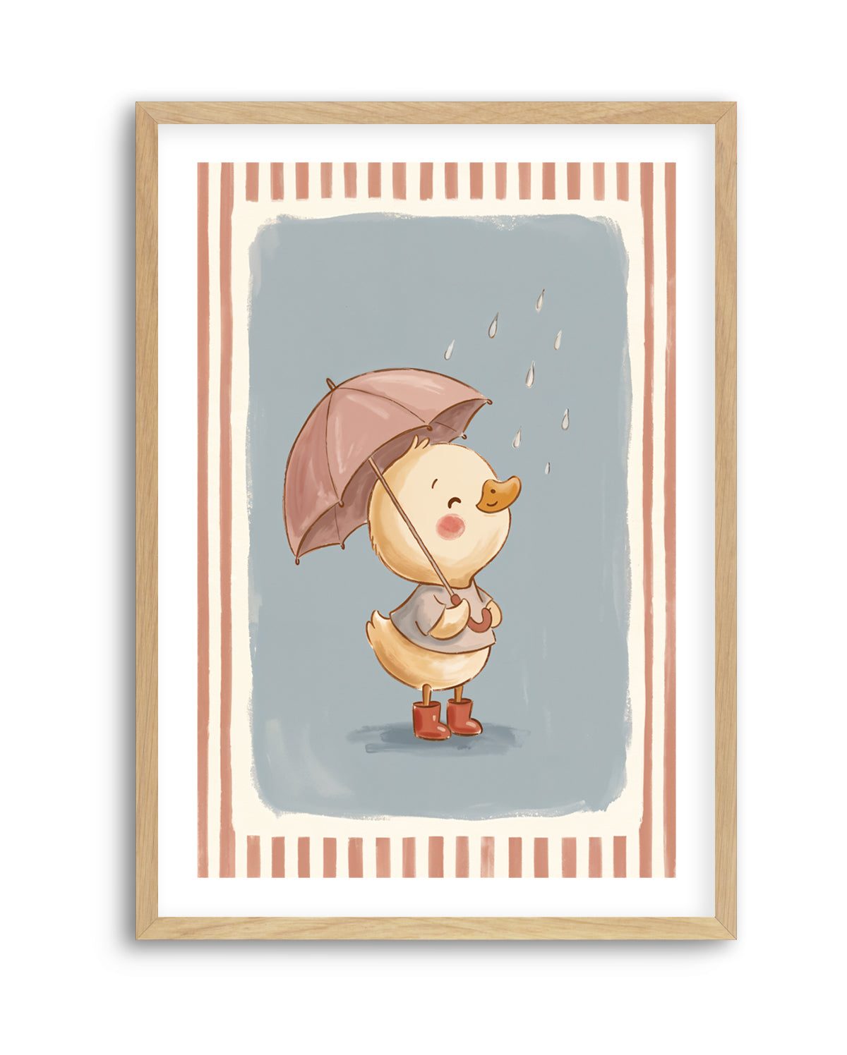Rainy Day Duckling | Art Print