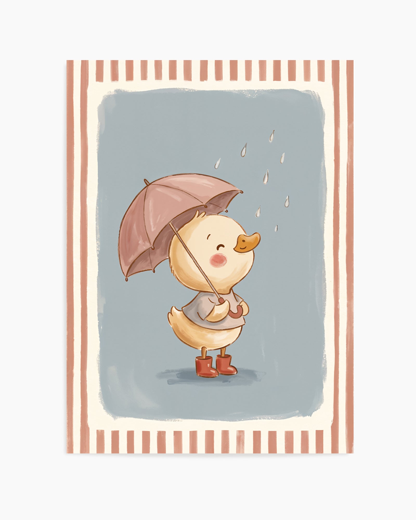 Rainy Day Duckling | Art Print