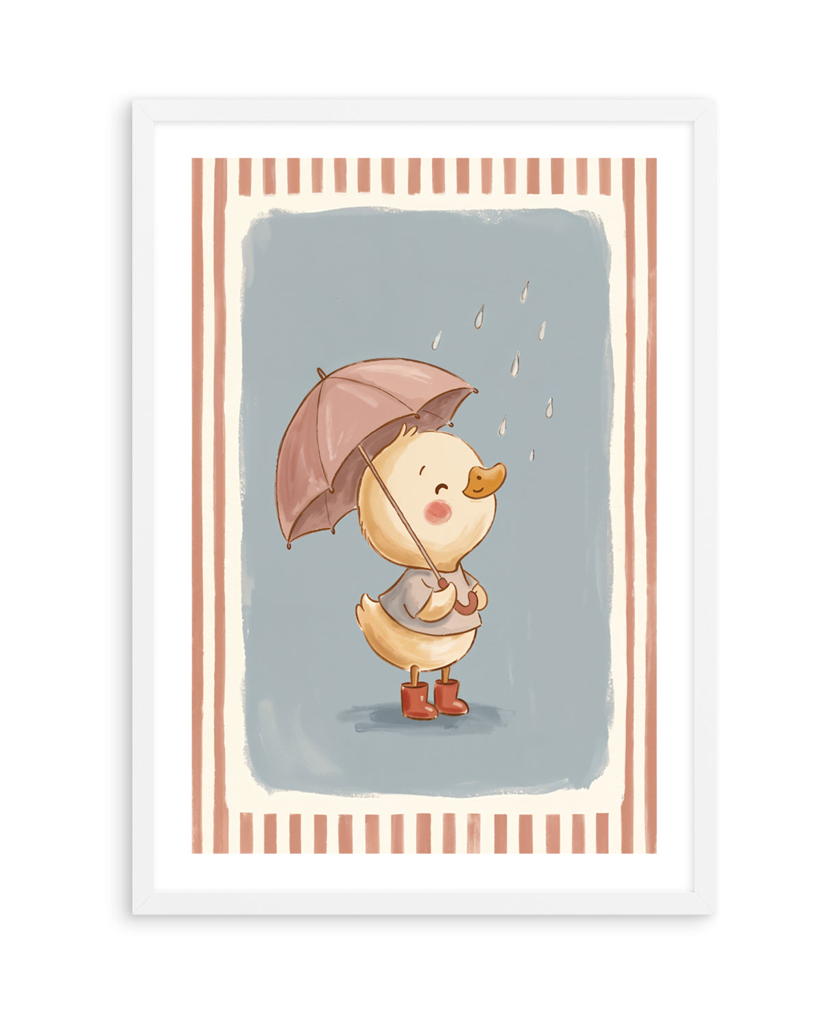 Rainy Day Duckling | Art Print