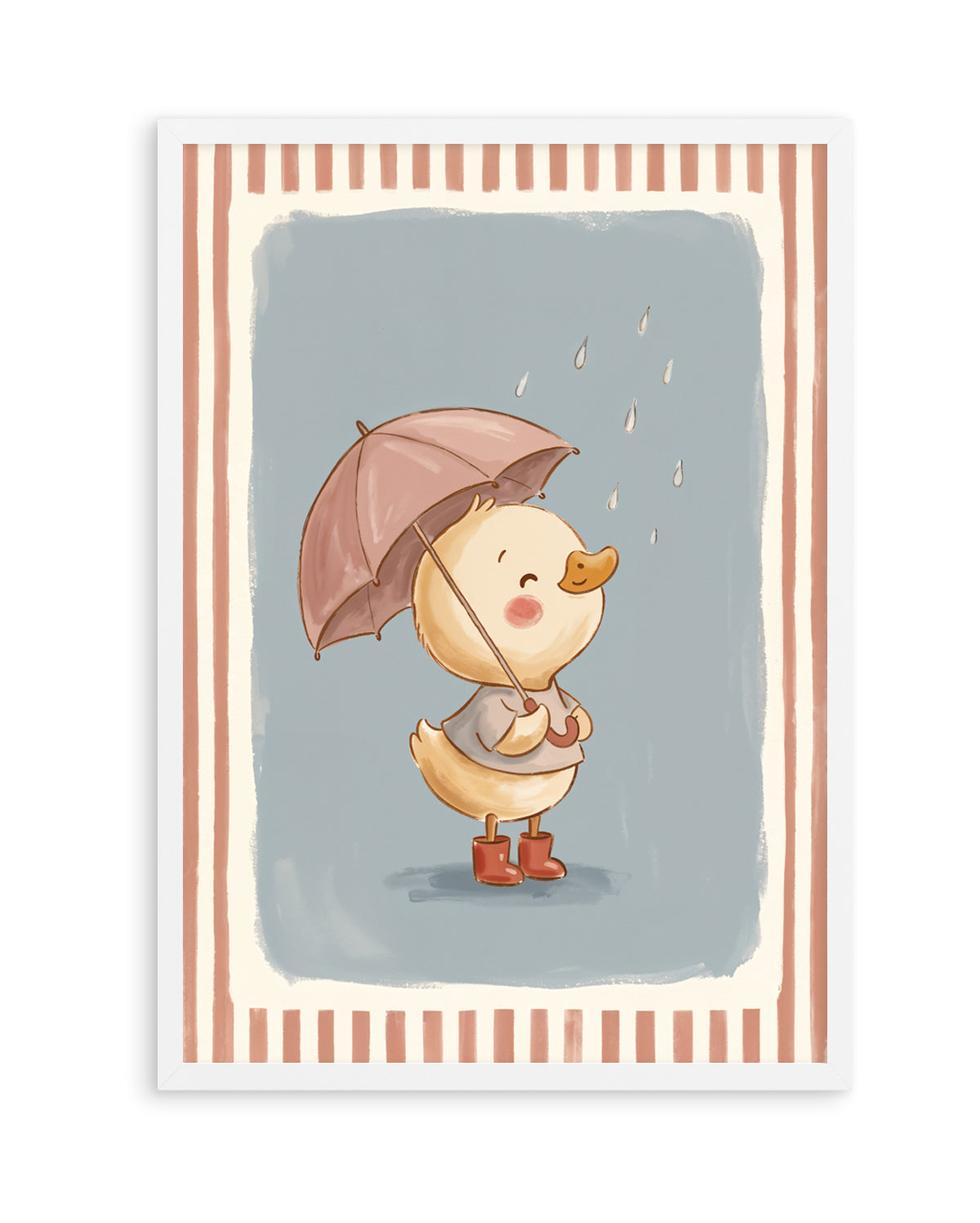 Rainy Day Duckling | Art Print