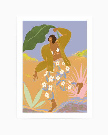Rainy Day by Arty Guava | Art Print from Olive et Oriel where you can shop wallpaper and artworks online