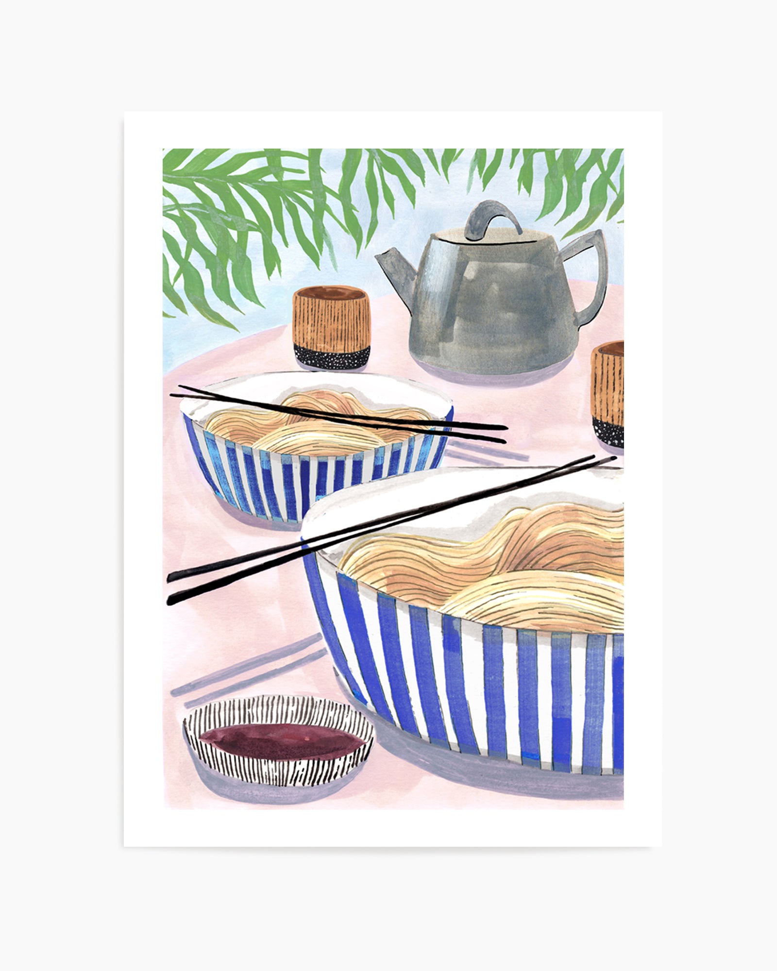 Ramen by Laura Page | Art Print