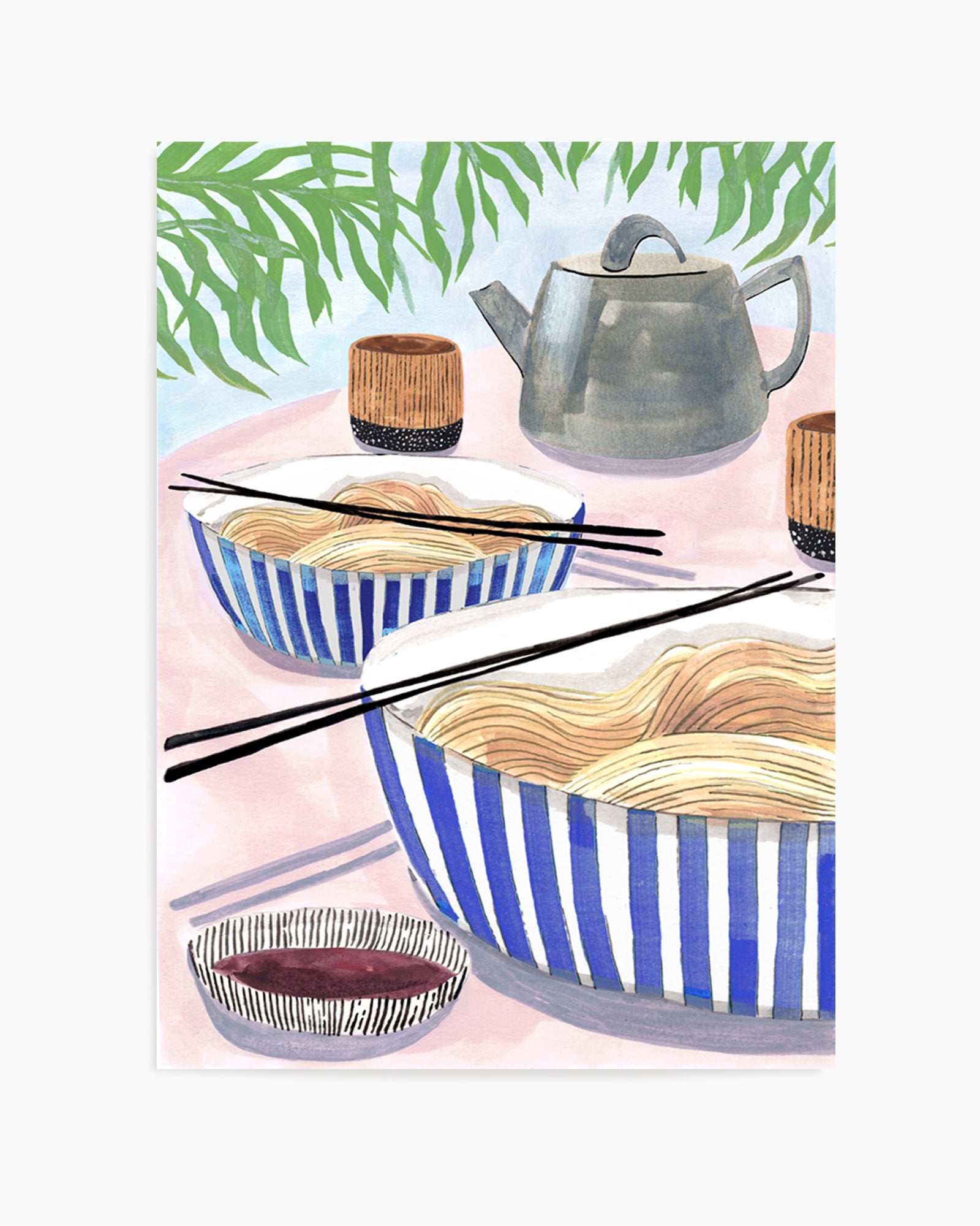 Ramen by Laura Page | Art Print
