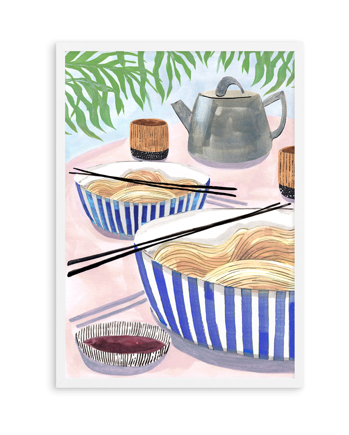 Ramen by Laura Page | Art Print