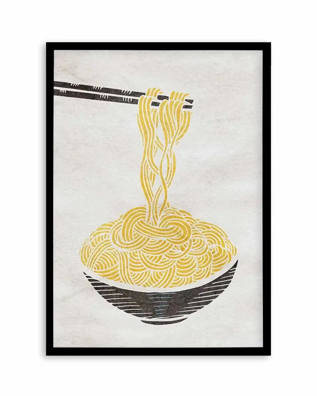 Ramen Noodles Art Print from Olive et Oriel where you can shop wallpaper and artworks online