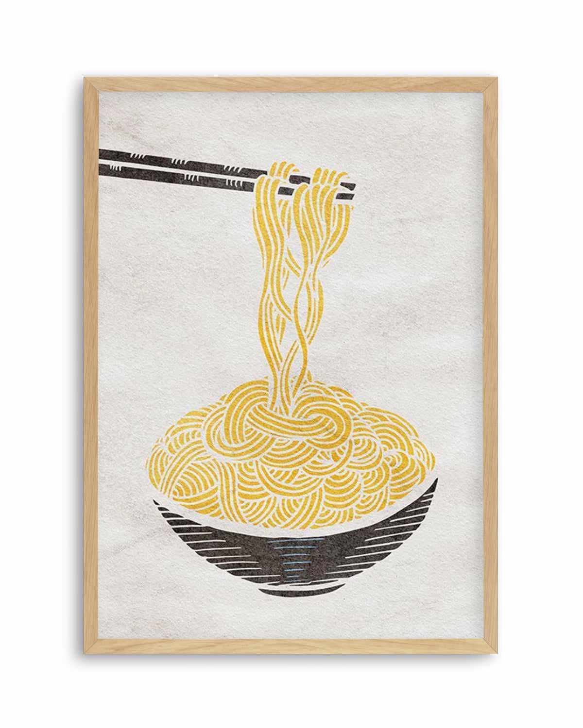 Ramen Noodles Art Print