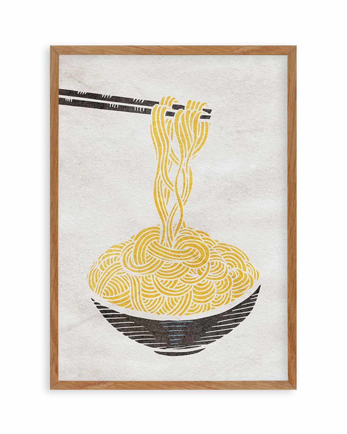 Ramen Noodles Art Print