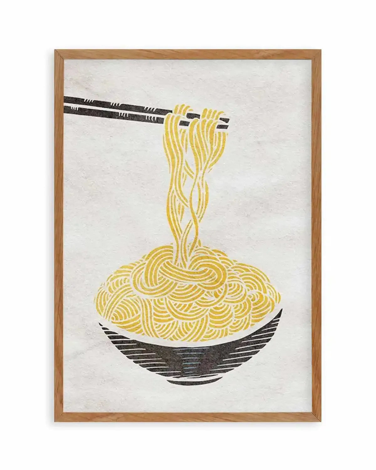 Ramen Noodles Art Print from Olive et Oriel where you can shop wallpaper and artworks online