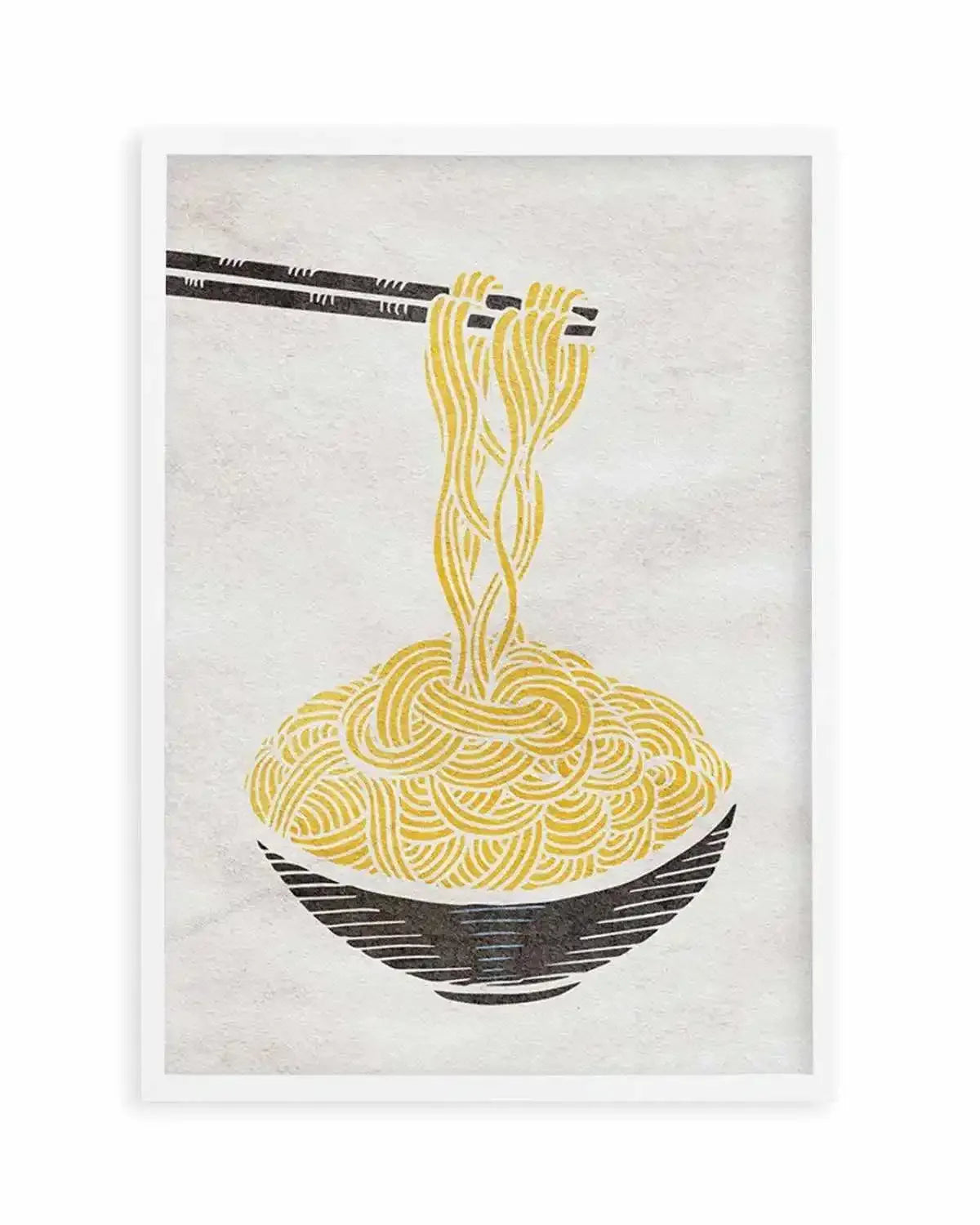 Ramen Noodles Art Print from Olive et Oriel where you can shop wallpaper and artworks online