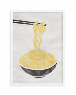 Ramen Noodles Art Print