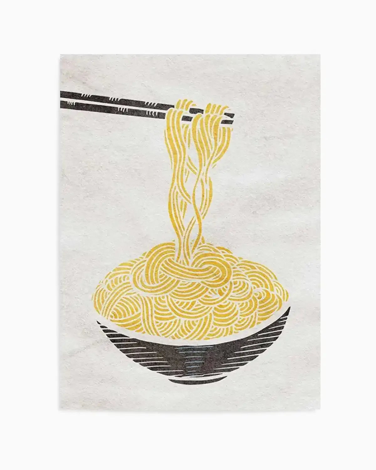 Ramen Noodles Art Print from Olive et Oriel where you can shop wallpaper and artworks online