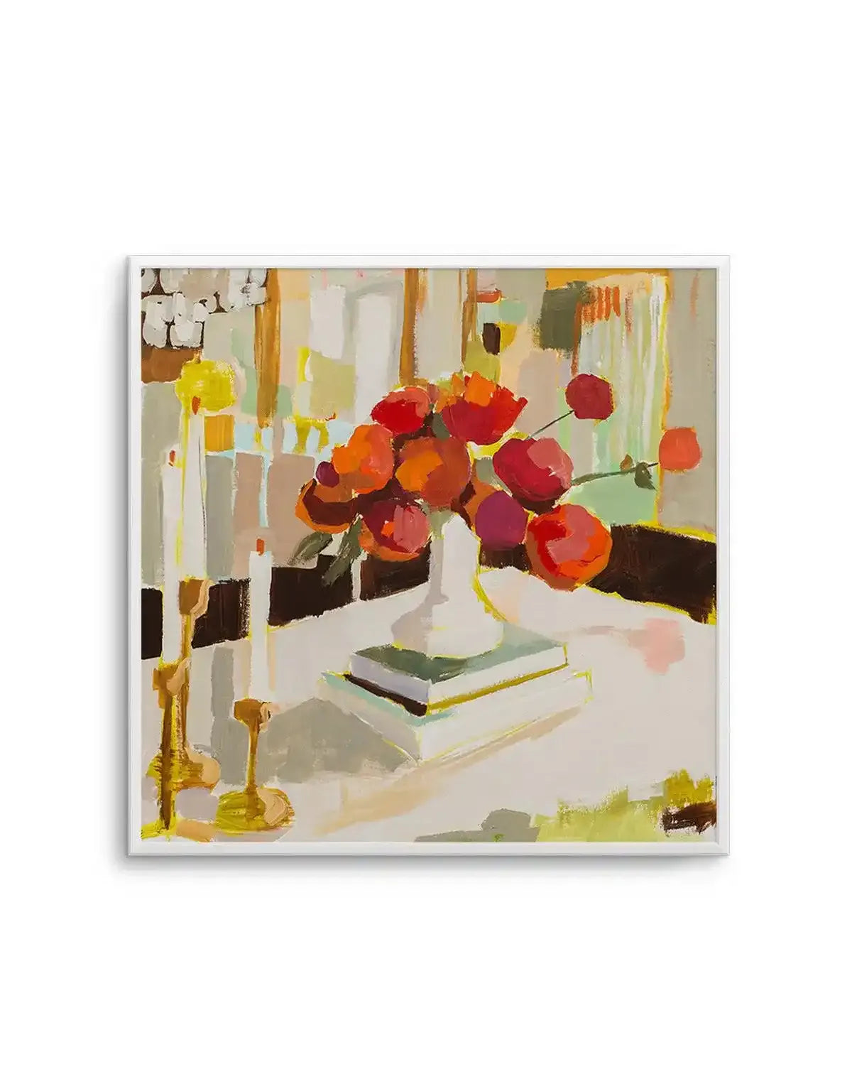 Ranunculus by Jenny Westenhofer SQ Art Print-PRINT-Olive et Oriel-Jenny Westenhofer-Buy-Australian-Art-Prints-Online-with-Olive-et-Oriel-Your-Artwork-Specialists-Austrailia-Decorate-With-Coastal-Photo-Wall-Art-Prints-From-Our-Beach-House-Artwork-Collection-Fine-Poster-and-Framed-Artwork