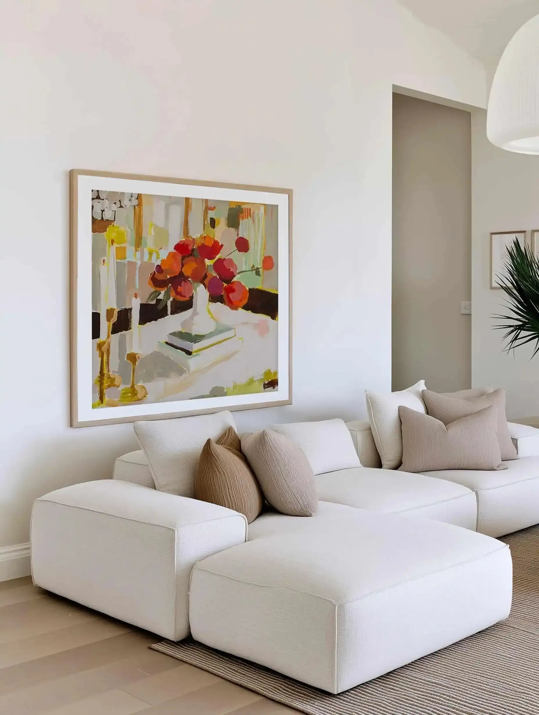 Ranunculus by Jenny Westenhofer Square Art Print from Olive et Oriel where you can shop wallpaper and artworks online