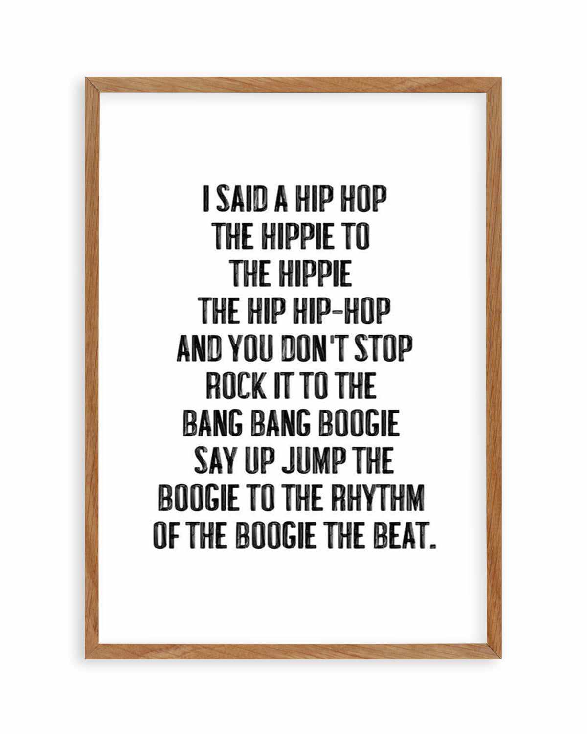 Rappers Delight Art Print