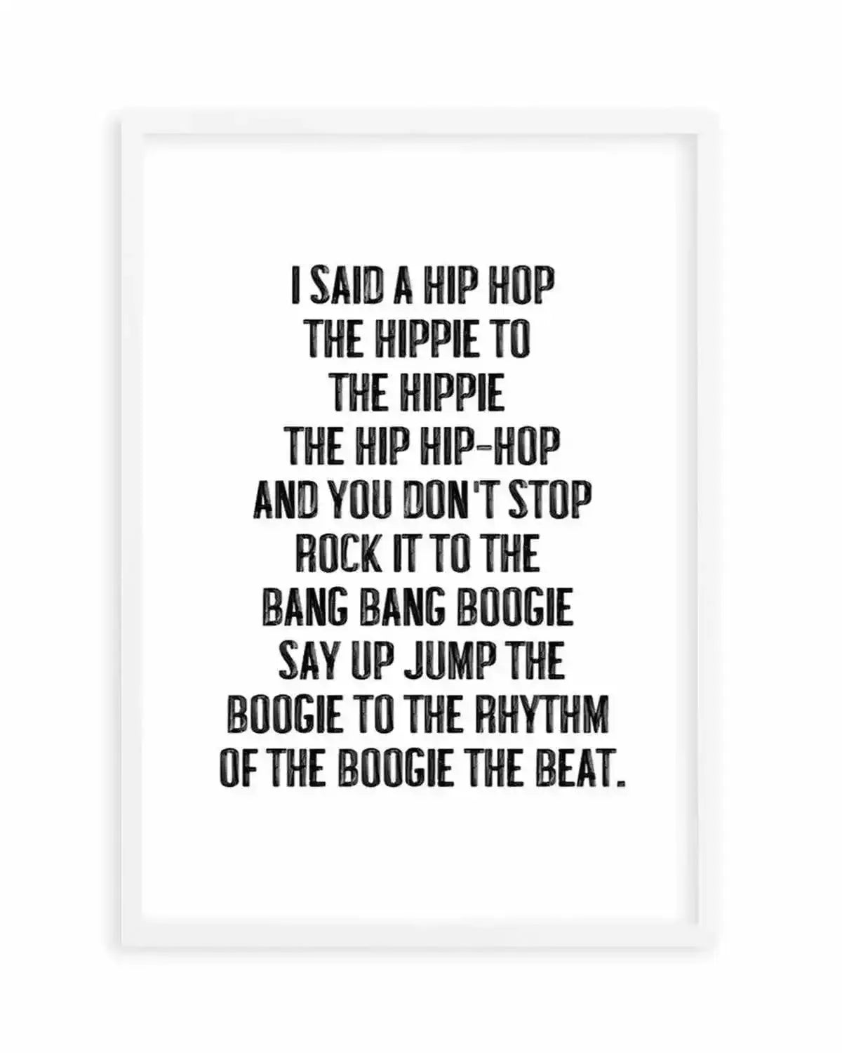 Rappers Delight Art Print from Olive et Oriel where you can shop wallpaper and artworks online