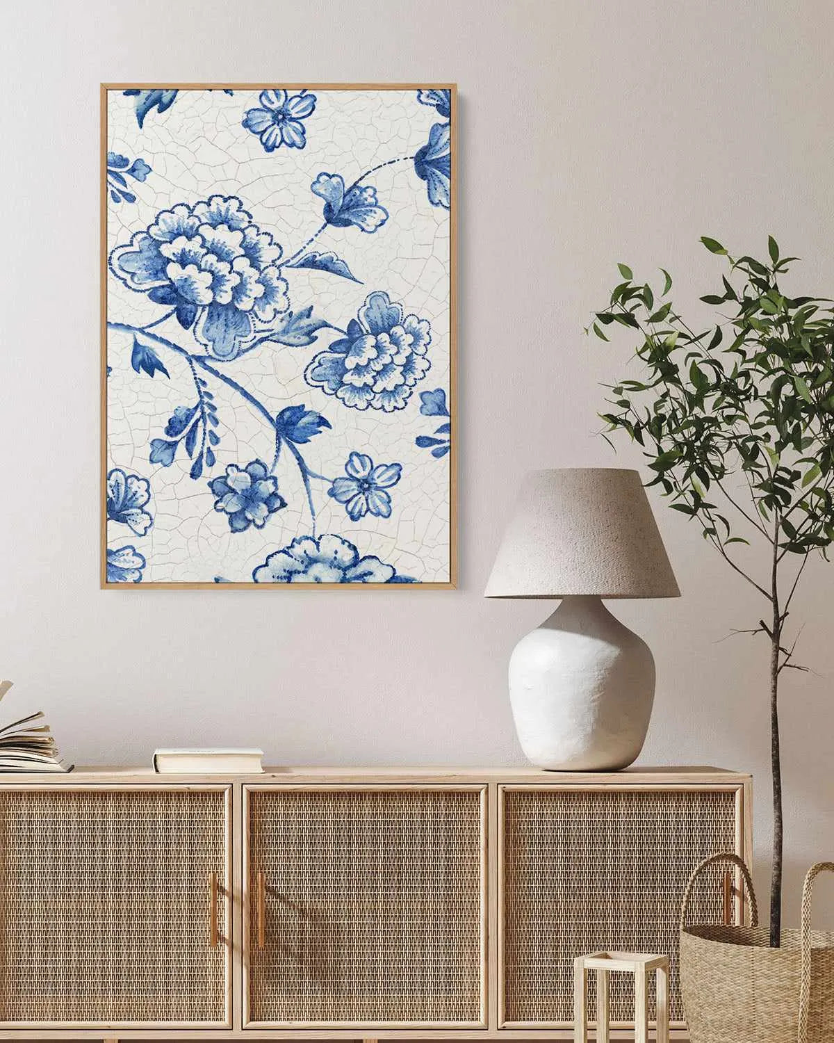 Rare and Delicate II | Framed Canvas Art Print from Olive et Oriel where you can shop wallpaper and artworks online
