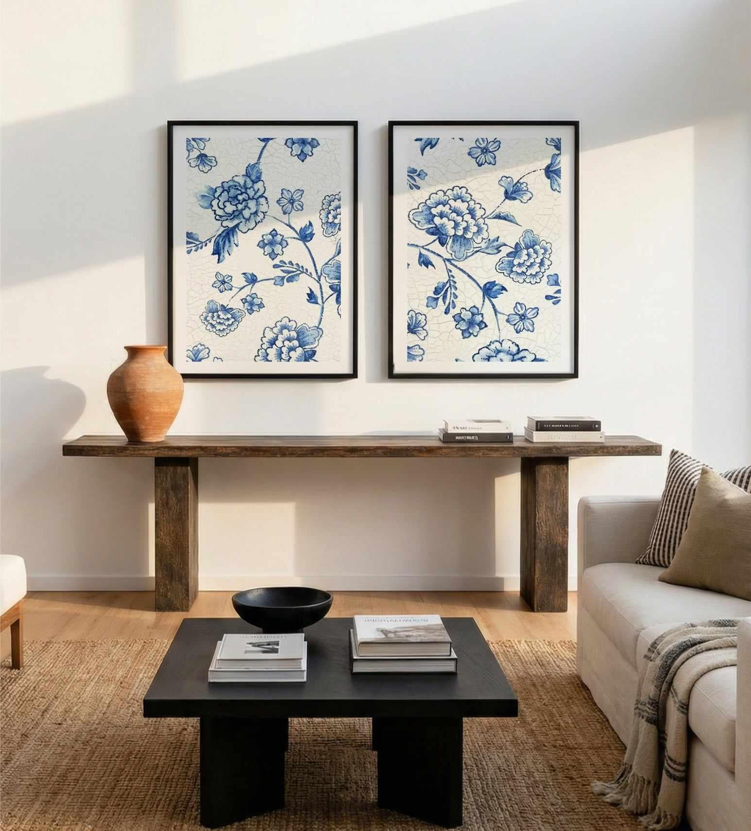 Rare and Delicate I & II Art Print Set of 2 | Matching Wall Art from Olive et Oriel where you can shop wallpaper and artworks online