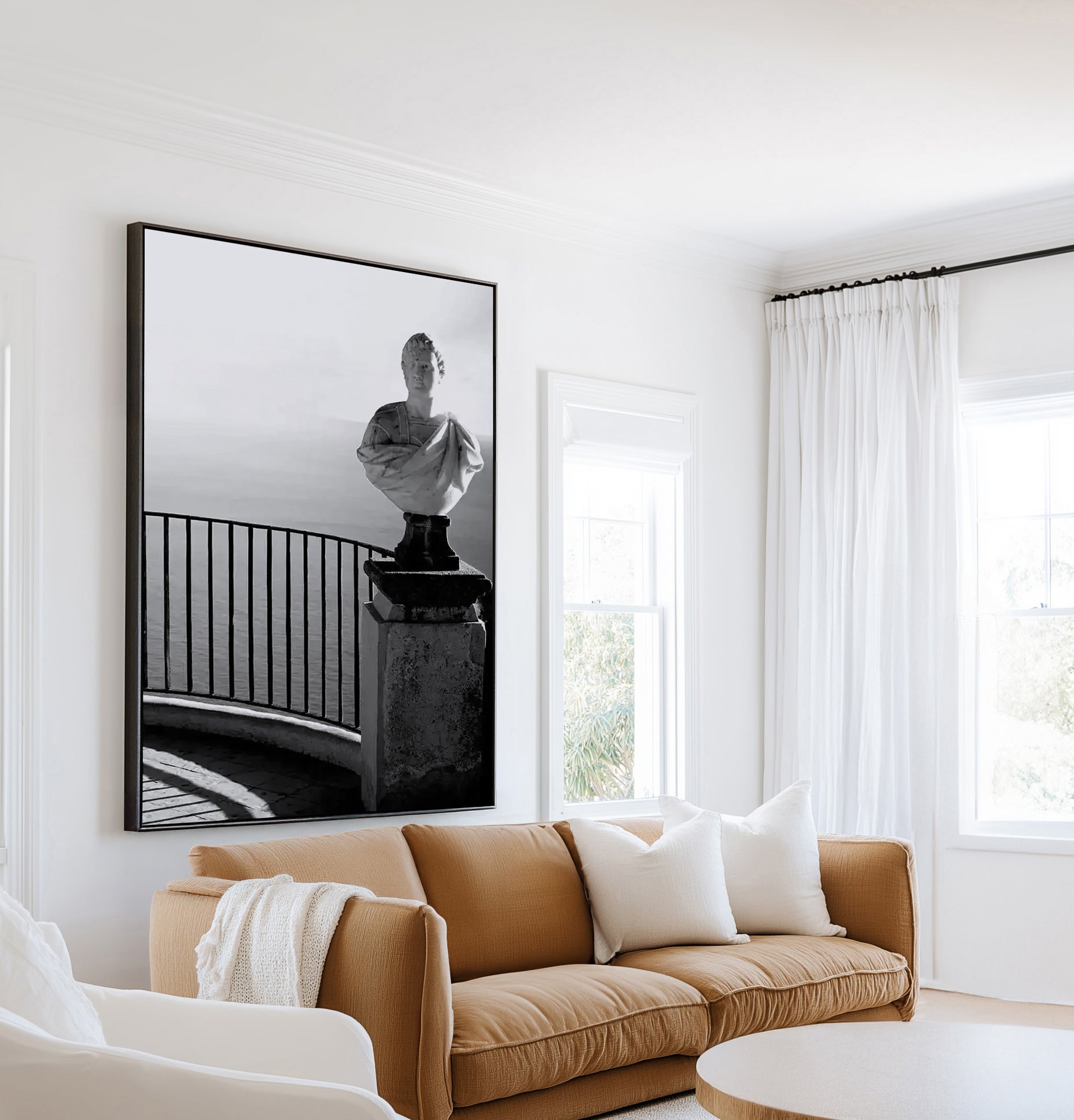 Ravello Italy II by Mario Stefanelli | Framed Canvas Wall Art