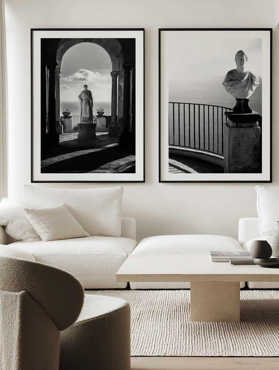 Ravello Italy I & II by Mario Stefanelli Art Print Set of 2 | Matching Wall Art