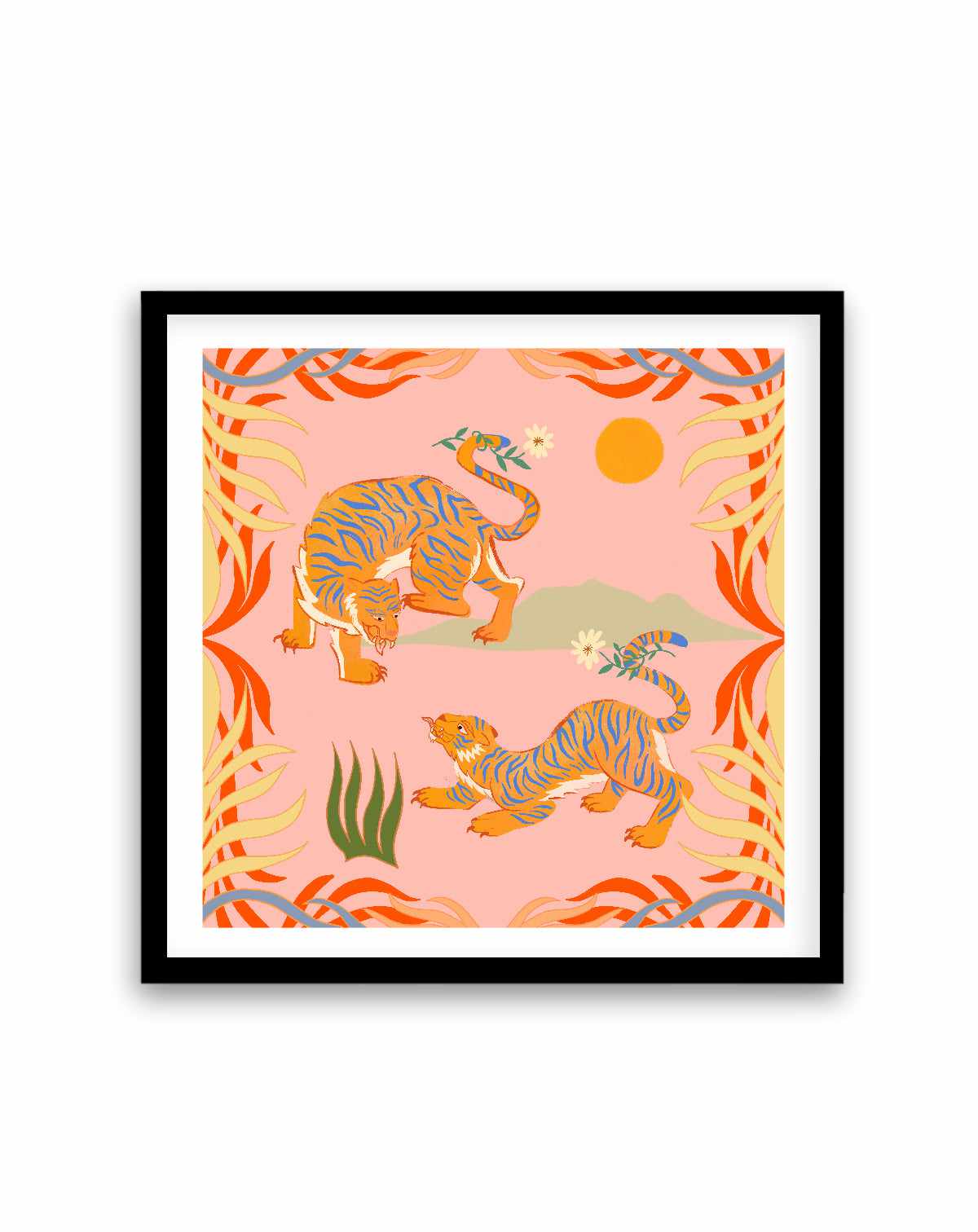 Rawring Playmates by Arty Guava | Art Print