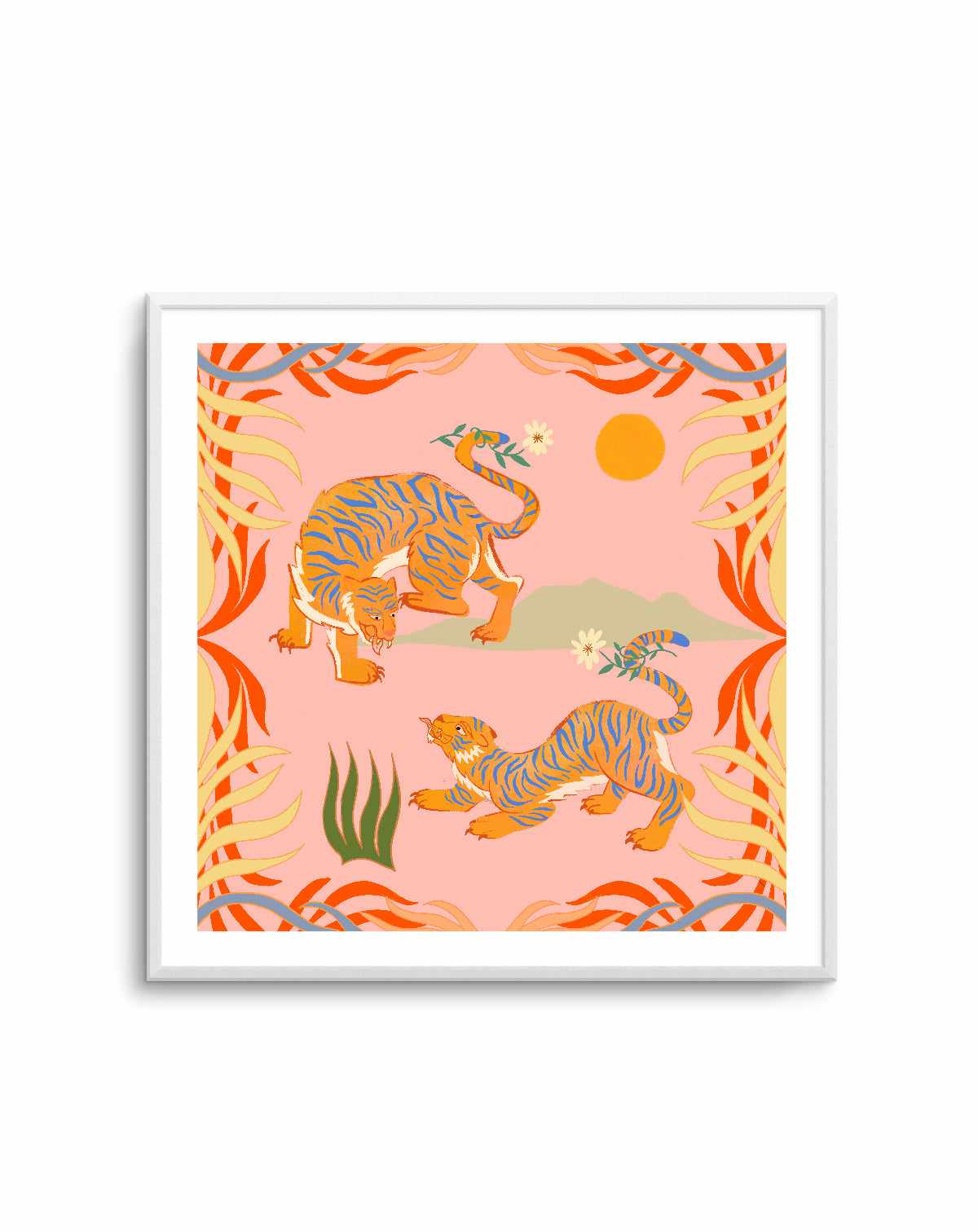 Rawring Playmates by Arty Guava | Art Print