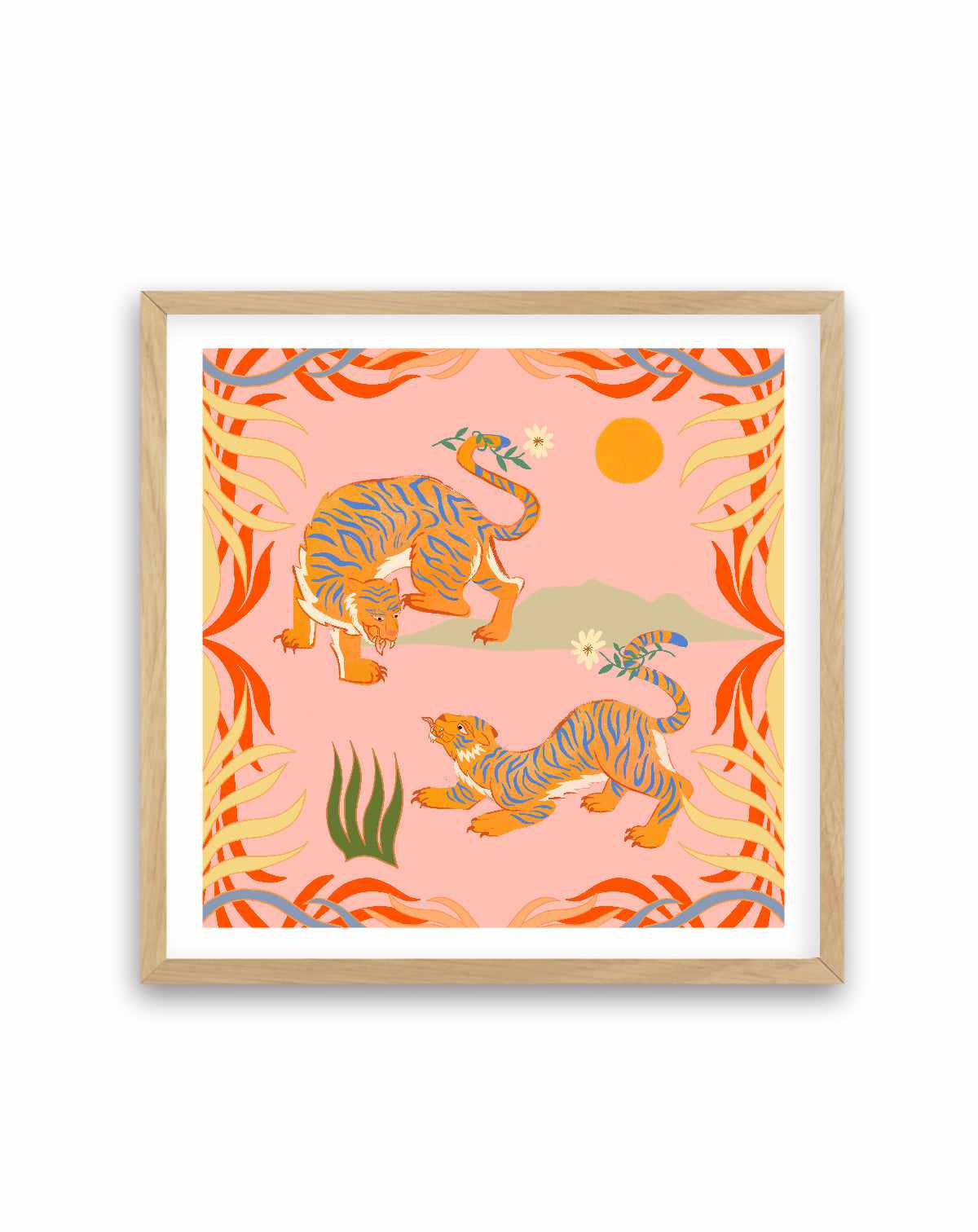 Rawring Playmates by Arty Guava | Art Print