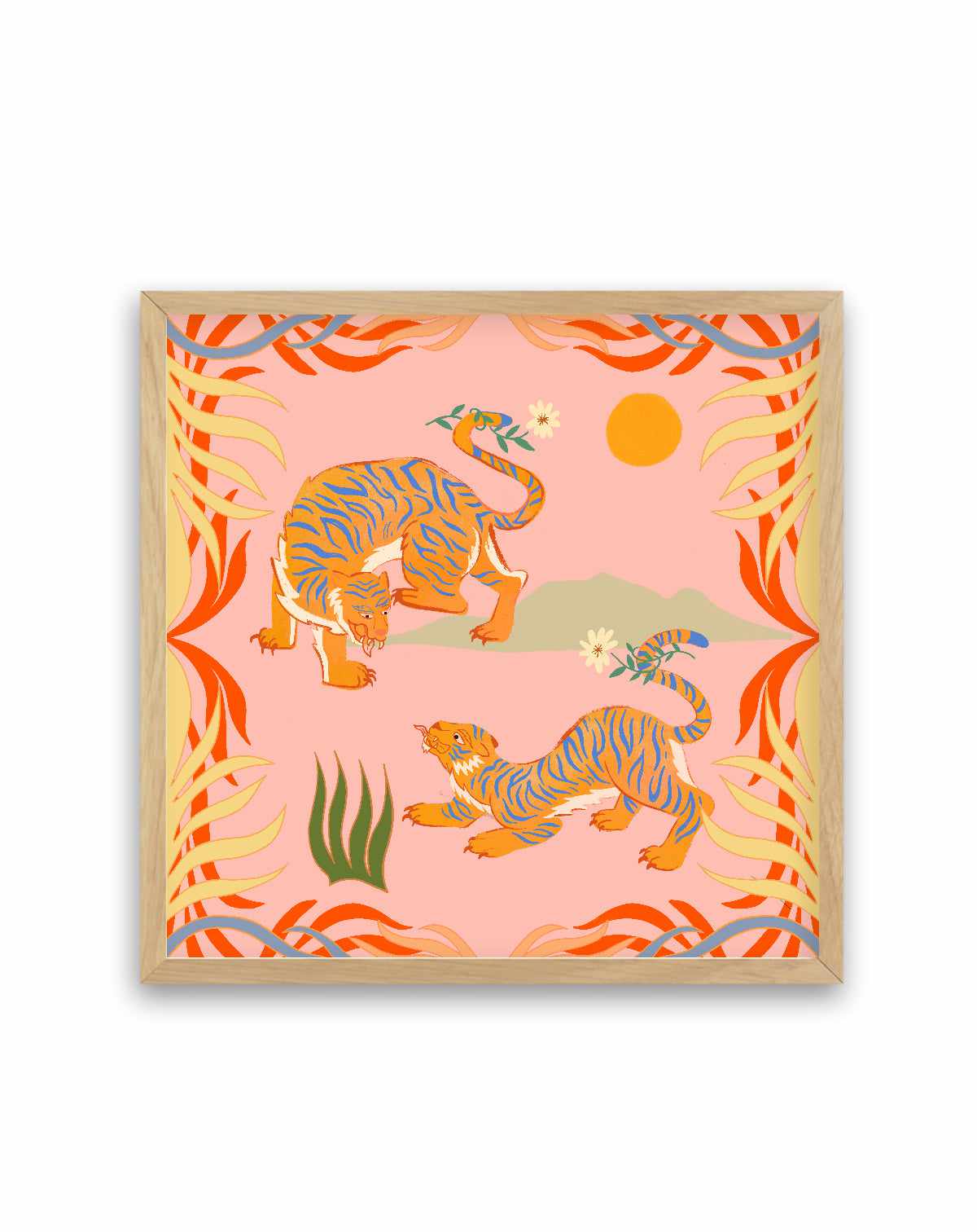 Rawring Playmates by Arty Guava | Art Print