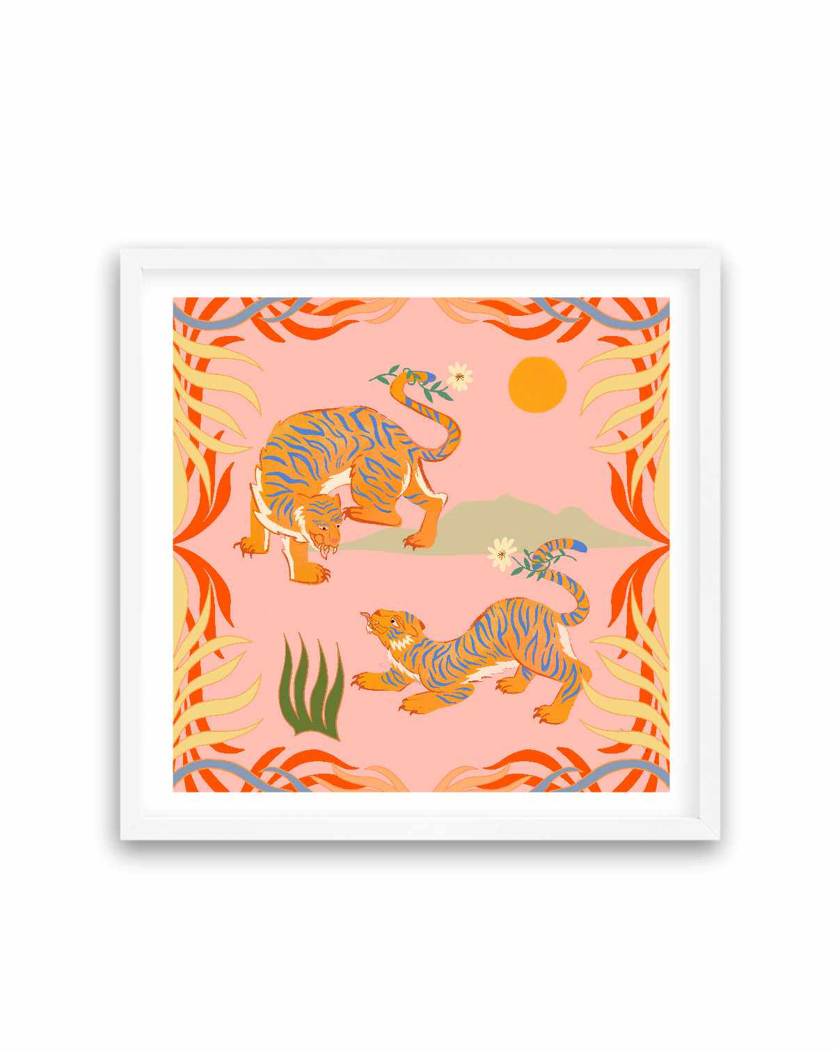 Rawring Playmates by Arty Guava | Art Print