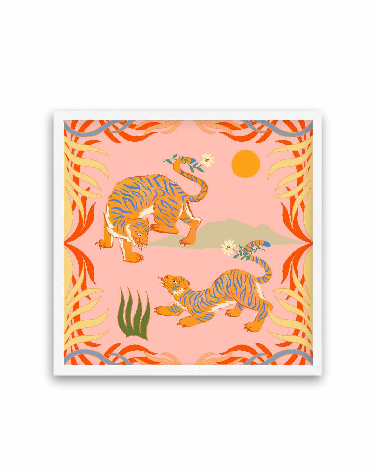 Rawring Playmates by Arty Guava | Art Print