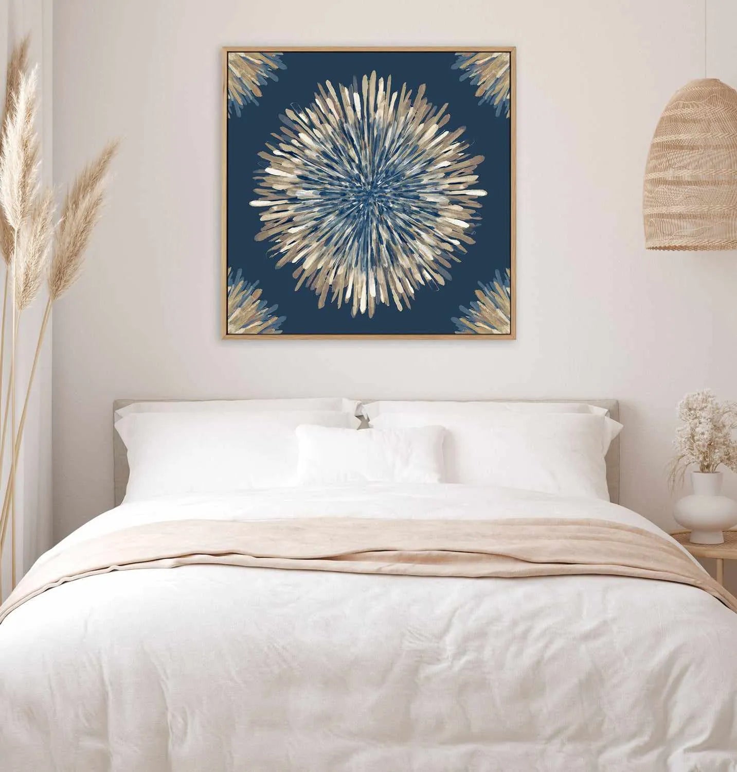 Ray of Burst II | Framed Canvas Art Print from Olive et Oriel where you can shop wallpaper and artworks online