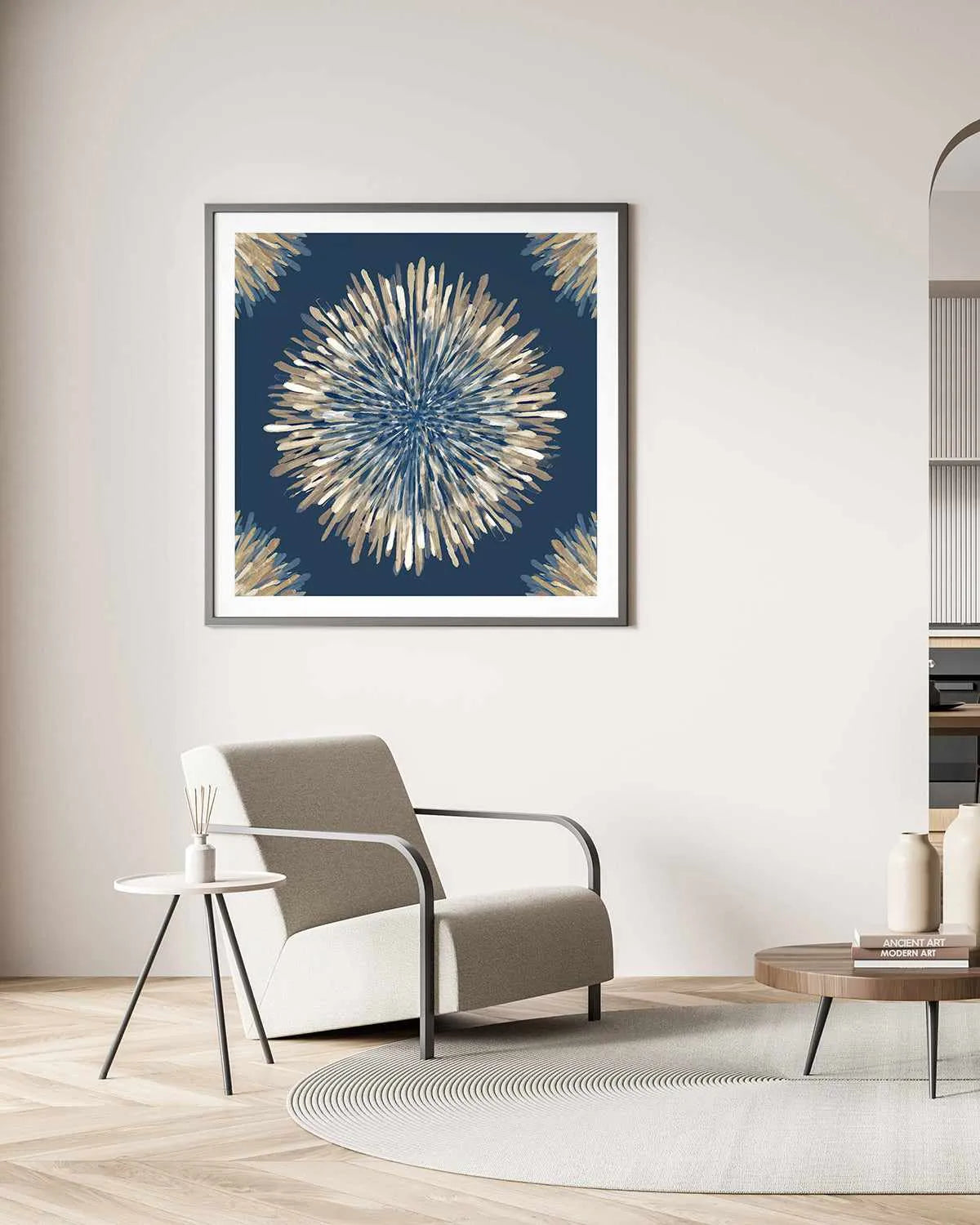 Ray of Burst II Art Print from Olive et Oriel where you can shop wallpaper and artworks online