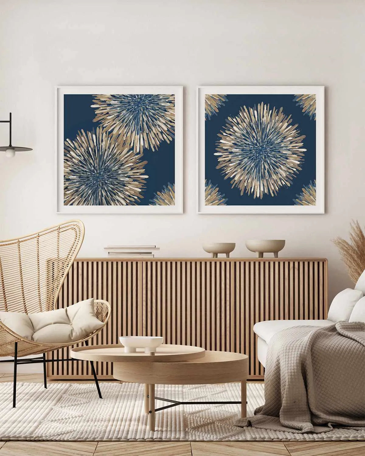 Ray of Burst II Art Print from Olive et Oriel where you can shop wallpaper and artworks online