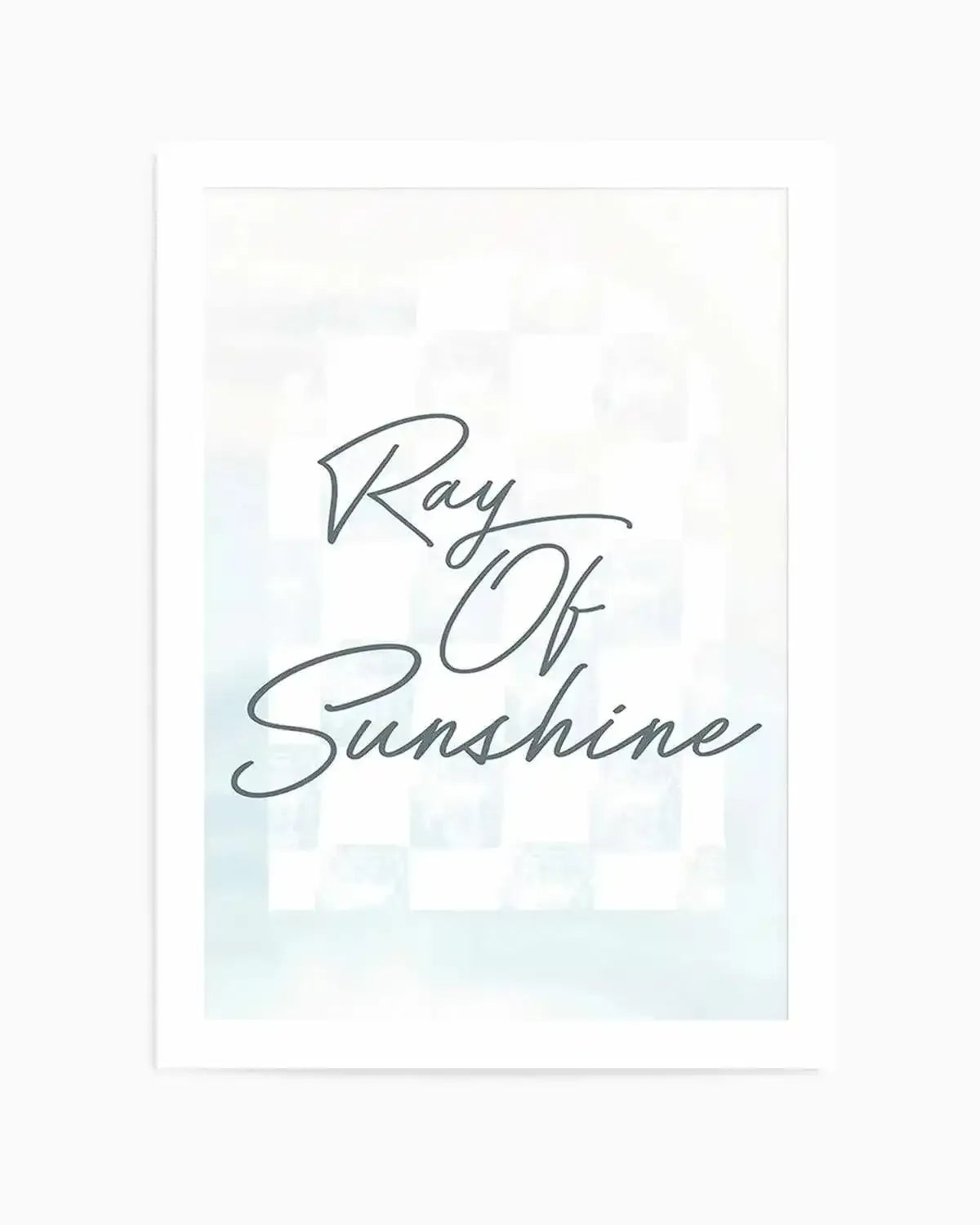 Ray of Sunshine Art Print from Olive et Oriel where you can shop wallpaper and artworks online
