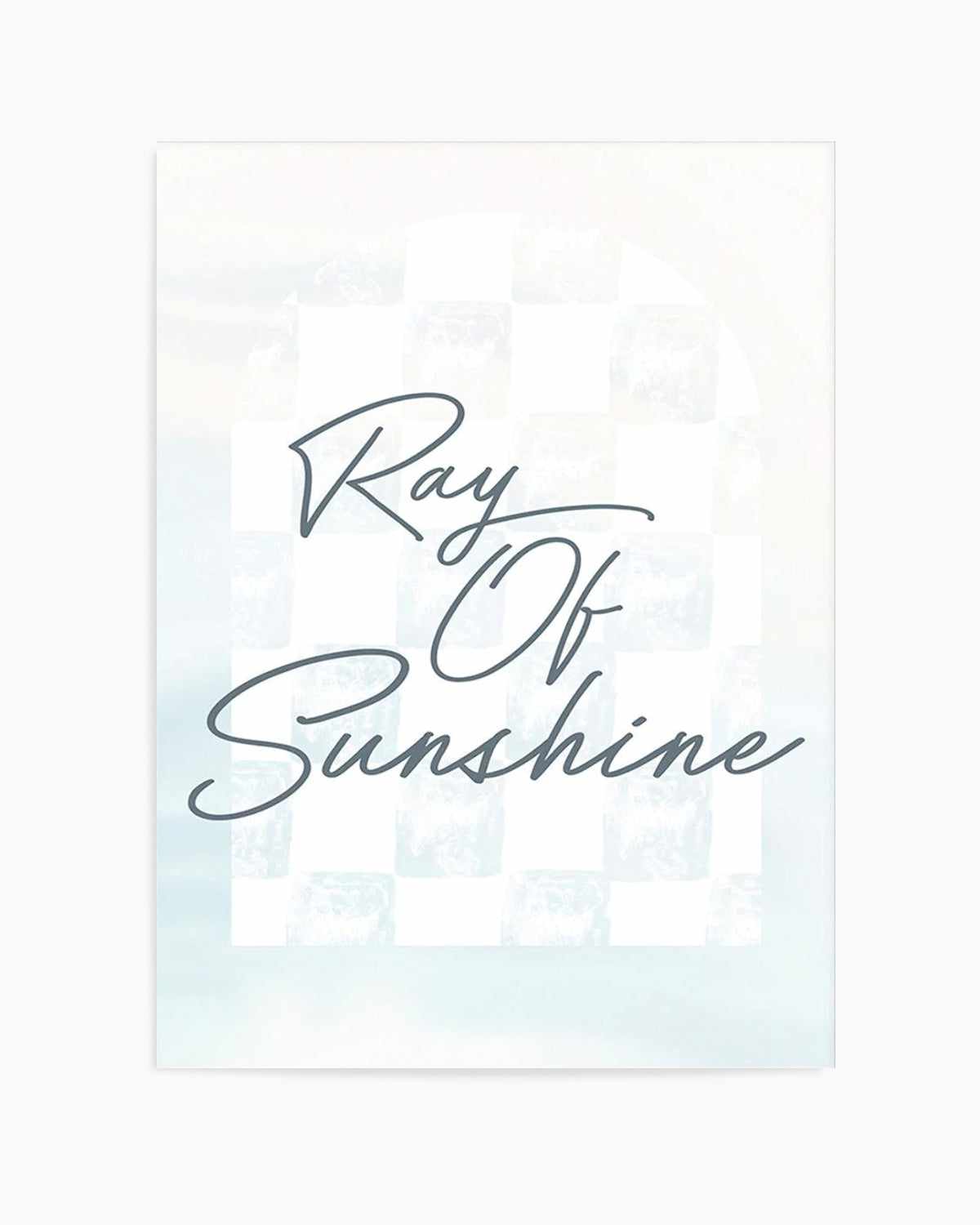 Ray of Sunshine Art Print