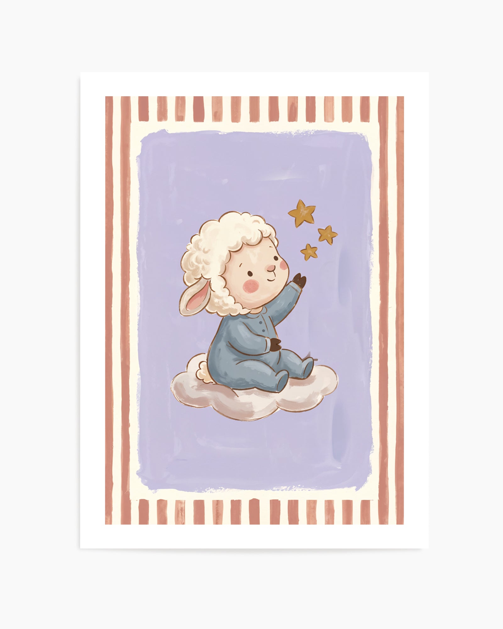 Reach For The Stars, Lamb | Art Print
