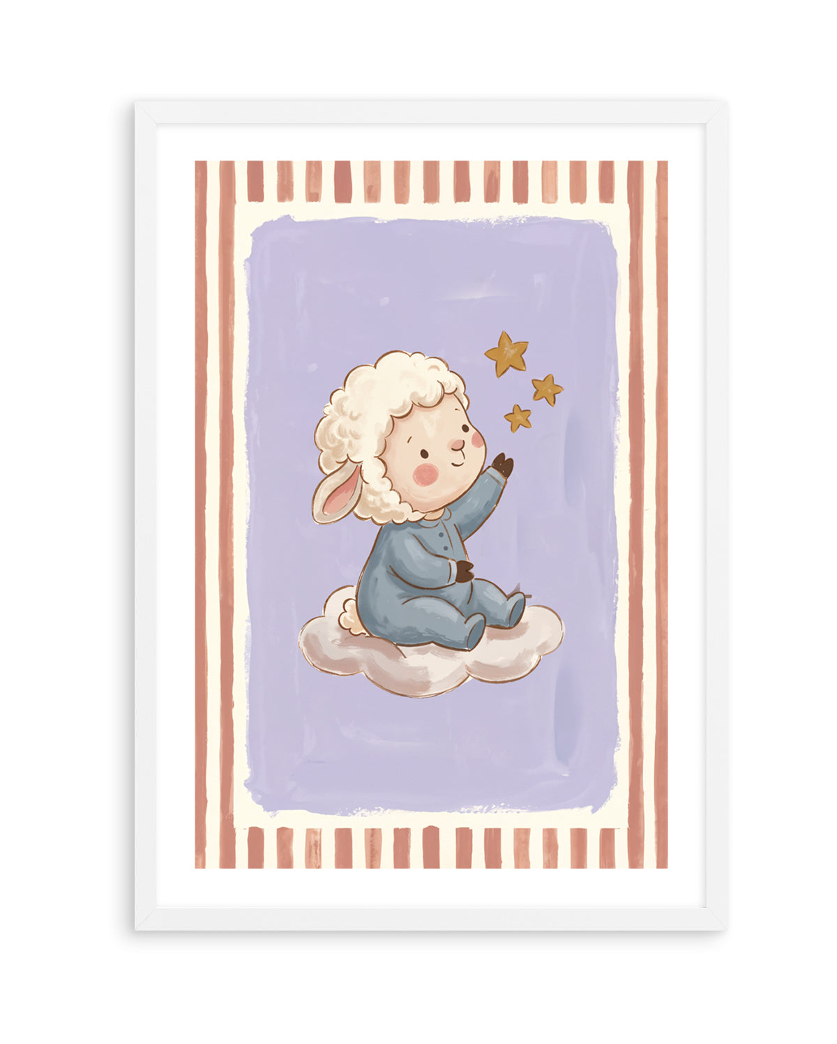 Reach For The Stars, Lamb | Art Print