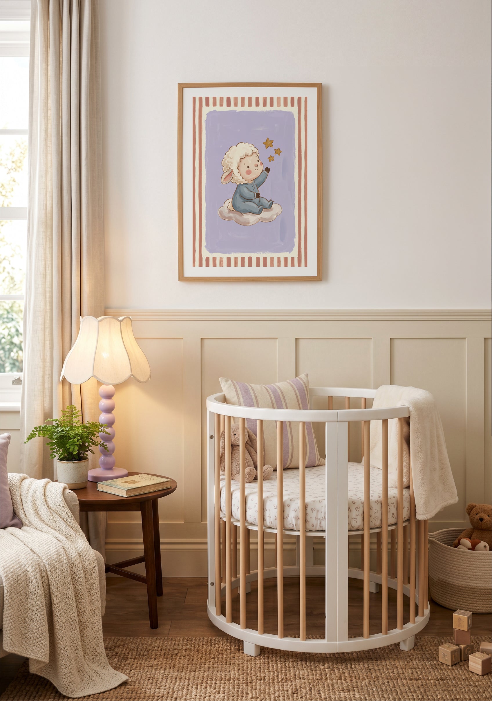Reach For The Stars, Lamb | Art Print